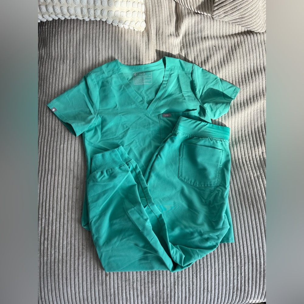Figs Surgical Green set XS/ Petite Joggers